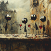 Wine loving creatures