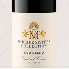 McBride sisters wine label
