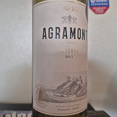 Agramont wine label