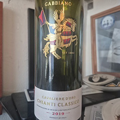 2019 Gabbiano Chianti label