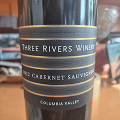 3 Rivers Cabernet Sauvignon Label