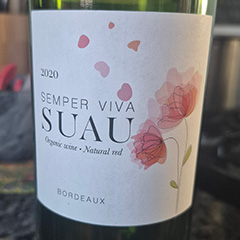 Suau Wine Label