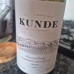 Kunde wine label
