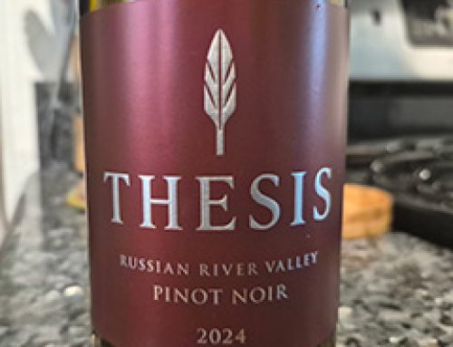 2024 Thesis Pinot Noir: Finally, a Paper Worth Reading