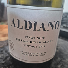 aldiano wine label